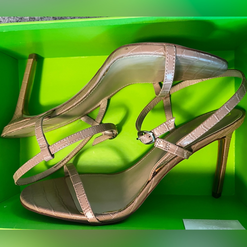 Sam Edelman Tan Strappy Heels